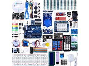 ELEGOO UNO R3 Project Most Complete Starter Kit w/Tutorial Compatible with Arduino IDE (63 Items) ELEGOO UNO R3 Project Most Complete Starter Kit w/Tutorial Compatible with Arduino IDE (63 Items)