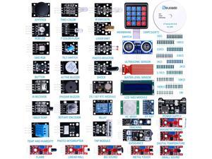 ELEGOO Upgraded 37 in 1 Sensor Modules Kit with Tutorial Compatible with Arduino IDE UNO R3 MEGA2560 Nano ELEGOO Upgraded 37 in 1 Sensor Modules Kit with Tutorial Compatible with Arduino IDE UNO R3 MEGA2560 Nano