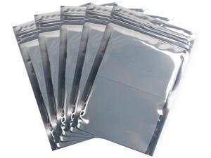 100pcs Premium Antistatic Bag 4 X 6 inches Resealable Zipper Bag for SSD HDD and Other Electronic Devices