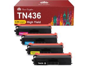 Toner Kingdom Compatible Toner Cartridge Replacement for Brother TN436 TN433 High Yield TN436 433 TN431 431 for Brother HLL8360CDW HLL8360CDWT MFCL8900CDW HLL8260CDW MFCL8610CDW Printer 4 Pack