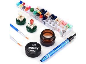 7PCS Keyboard Lube Station Contains 0.17oz GPL 205G0, Metal Switch Opener for MX & Kailh Switch, Stem Holder, Switch Lube Kit for Key Switches, Custom Keyboard Kit for Mechanical Keyboard