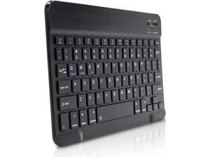 Keyboard for Panasonic Toughpad FZG1 Keyboard by BoxWave  SlimKeys Bluetooth Keyboard Portable Keyboard with Integrated Commands for Panasonic Toughpad FZG1  Jet Black