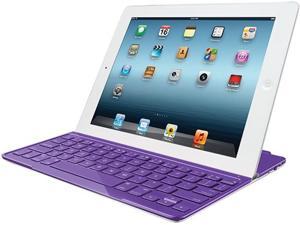 Logitech Ultrathin Keyboard Cover Purple for iPad 2 and iPad 3rd4th generation 920005722 Renewed