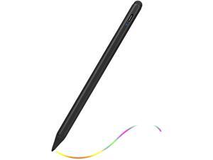 2021 Stylist Pen for New iPad 9th Genenration Pencil,1.5mm Fine Point Plastic Tip Pens Palm Rejection Compatible with Apple iPad 9th Gen 2021 Pencil for Drawing and Fashion Design,Black