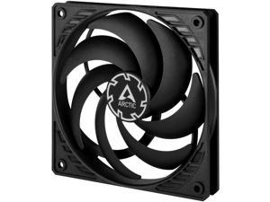 ARCTIC P12 Slim PWM PST - 120 mm Case Fan with PWM Sharing Technology (PST), Pressure-optimised, Quiet Motor, Computer, Extra Slim, 300-2100 RPM - Black