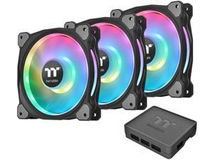 Thermaltake Riing Duo 14 RGB 140mm Computer Case Fans - Triple Pack