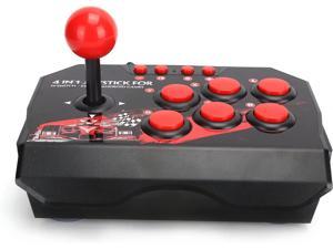 Wired Arcade Joystick, Plug and Play USB Arcade Game Fighting Joystick, Nostalgic Arcade Fight Stick Joystick, Arcade Games Accessories, Suitable for PS3/Switch/PC