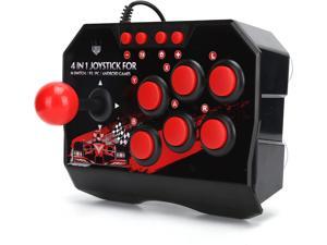 Portable Arcade Fight Stick, Arcade Fighting Stick Fighter USB Joystick Stick Buttons Controller for Switch/PC/PS3
