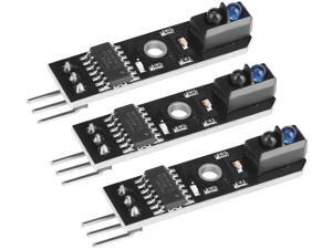 Infrared Tracking Sensor Module 1-Channel Infrared Reflection Tracking Sensor Module Obstacle Avoidance Smart Car Black/White Line Detection 3 Pcs Infrared Tracking Sensor Module 1-Channel Infrared Reflection Tracking Sensor Module Obstacle Avoidance Smart Car Black/White Line Detection 3 Pcs