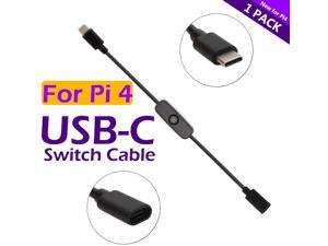 iUniker Raspberry Pi Power Switch, Raspberry Pi 4 Power Switch Power Supply Cable USB C Power Switch Type-C Power Switch for Raspberry Pi 4 (1-Pack) iUniker Raspberry Pi Power Switch, Raspberry Pi 4 Power Switch Power Supply Cable USB C Power Switch Type-C Power Switch for Raspberry Pi 4 (1-Pack)