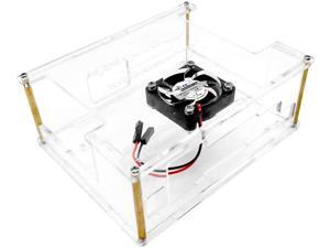 youyeetoo Jetson Nano Developer kit Acrylic Case Box Transparent Shell Enclosure with Cooling Fan youyeetoo Jetson Nano Developer kit Acrylic Case Box Transparent Shell Enclosure with Cooling Fan