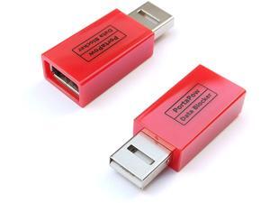 PortaPow 3rd Gen USB Data Blocker (Red 2 Pack) - Practice Safe Charging PortaPow 3rd Gen USB Data Blocker (Red 2 Pack) - Practice Safe Charging