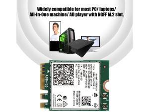 Mugast WiFi Bluetooth Card for Intel AC 9260NGW, 2.4G + 5G Dual-Band Wireless WiFi Card for Most PC/Laptops/All-in-One Machine, Support Wireless Protocol IEEE 802.11A/B/G/N/AC Mugast WiFi Bluetooth Card for Intel AC 9260NGW, 2.4G + 5G Dual-Band Wireless WiFi Card for Most PC/Laptops/All-in-One Machine, Support Wireless Protocol IEEE 802.11A/B/G/N/AC