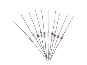 100pcs Germanium Diode IN34A DO-7 for TV FM AM Radio Detection