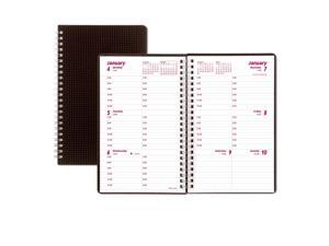 Brownline DuraFlex Weekly Planner, 8 x 5, Black, 2021 CB75VBLK Brownline DuraFlex Weekly Planner, 8 x 5, Black, 2021 CB75VBLK