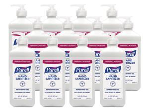 PURELL Advanced Instant Hand Sanitizer 16 oz Pump Bottle 12/Pack (9636-12-P)