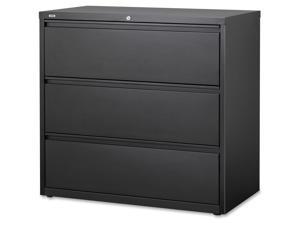 Lorell Lateral File 3-Drawer 36"x18-5/8"x40-1/8" Charcoal 66207