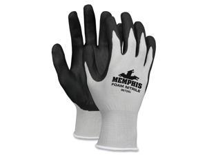 Safety Knit Glove Nitrile Coated X-Large 12/PR Gray Safety Knit Glove Nitrile Coated X-Large 12/PR Gray