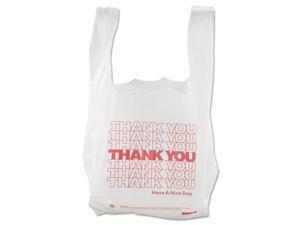 Thank You High-Density Shopping Bags, 8" x 16", White, 2,000/Carton 8416THYOU Thank You High-Density Shopping Bags, 8" x 16", White, 2,000/Carton 8416THYOU