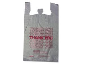 Thank You High-Density Shopping Bags, 18" x 30", White, 500/Carton 18830THYOU Thank You High-Density Shopping Bags, 18" x 30", White, 500/Carton 18830THYOU