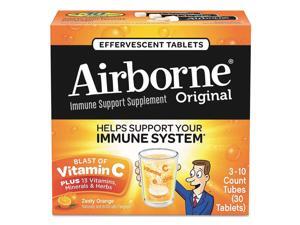 Airborne Immune Support Effervescent Tablet Orange 2160 Count 10030CT Airborne Immune Support Effervescent Tablet Orange 2160 Count 10030CT