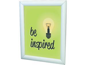 Deflecto Wall Mount Display Frame 24"x36" Silver 690005 Deflecto Wall Mount Display Frame 24"x36" Silver 690005