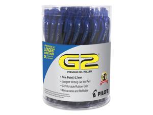 Pilot G2 Premium Retractable Gel Ink Pen Refillable Blue Ink .7 mm 36/Pack 84066 Pilot G2 Premium Retractable Gel Ink Pen Refillable Blue Ink .7 mm 36/Pack 84066