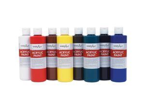 Handy Art Acrylic Paint 8oz. 8/ST Ast 881020 Handy Art Acrylic Paint 8oz. 8/ST Ast 881020