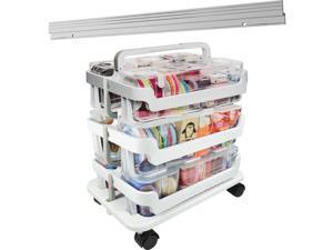 Deflecto Caddy Organizer System Stackable 16"W x 11"L x 22-1/4"H AST 329003BB Deflecto Caddy Organizer System Stackable 16"W x 11"L x 22-1/4"H AST 329003BB