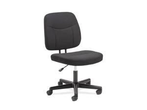 Sadie Task Chair Armless Black Fabric VST401 Sadie Task Chair Armless Black Fabric VST401
