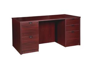 Lorell Prominence Pedestal Desk PD3060DPMY Lorell Prominence Pedestal Desk PD3060DPMY
