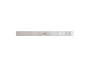 Staples 15" Stainless Steel Ruler with Non Slip Cork Base (51898) Staples 15" Stainless Steel Ruler with Non Slip Cork Base (51898)