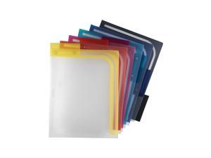 Staples Better Poly File Folders 3-Tab Letter Size Assorted Colors 6/PK TR39414