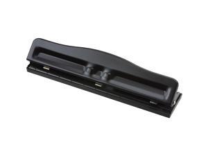 Staples 10574 Adjustable 3-Hole Punch 10 Sheet/20 lb. Black 12/Ct 10574CT Staples 10574 Adjustable 3-Hole Punch 10 Sheet/20 lb. Black 12/Ct 10574CT