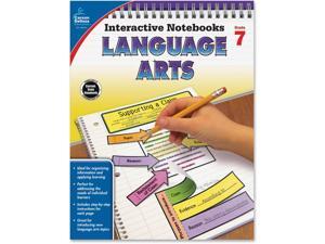 Carson-Dellosa Language Arts Notebook Grade 7 96 Pgs MI 104914 Carson-Dellosa Language Arts Notebook Grade 7 96 Pgs MI 104914
