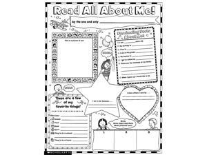 Instant Personal Poster Sets Read All About Me Instant Personal Poster Sets Read All About Me