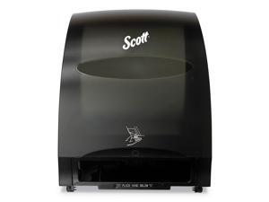Scott Electronic Hard Roll Towel Dispenser 12.7w x 9.572d x 15.761h Black 48860 Scott Electronic Hard Roll Towel Dispenser 12.7w x 9.572d x 15.761h Black 48860