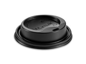 Huhtamaki Hot Cup Lids, Fits 8 oz Hot Cups, Dome Sipper, Black, 1,000/Carton Huhtamaki Hot Cup Lids, Fits 8 oz Hot Cups, Dome Sipper, Black, 1,000/Carton
