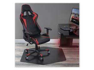 ES Robbins Game Zone Chair Mat For Hard Floor/Medium Pile Carpet 42 x 46 Black
