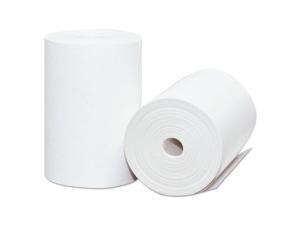 Iconex Direct Thermal Printing Thermal Paper Rolls 2.25" x 75 ft White 90720005 Iconex Direct Thermal Printing Thermal Paper Rolls 2.25" x 75 ft White 90720005