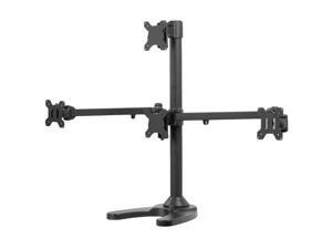 VIVO Steel Quad Monitor Mount Adjustable 3 + 1 Stand | 4 Screens up to 32" VIVO Steel Quad Monitor Mount Adjustable 3 + 1 Stand | 4 Screens up to 32"