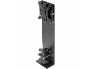 VIVO Black Single Monitor Cubicle Mount Hanger Attachment for 17" to 32" Screens