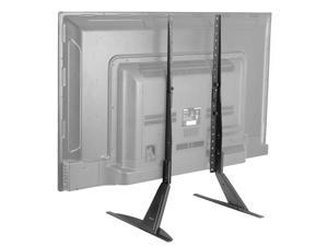VIVO Universal LCD Flat Screen TV Table Top Stand | Base fits 27" to 55" Screens (STAND-TV00T)