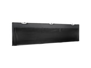 VIVO Black Under Desk Privacy & Cable Management Organizer Sleeve Wire Hider Panel - 60" Length Kit