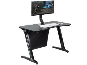 VIVO Black 47" Gaming Desk Table with Z-Shaped Frame | Computer Workstation VIVO Black 47" Gaming Desk Table with Z-Shaped Frame | Computer Workstation