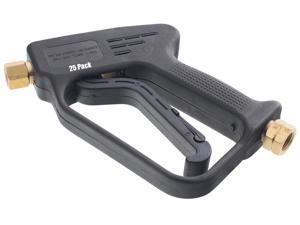 25 Erie Tools 4000 PSI Pressure Washer Gun 3/8in. Inlet 1/4in. Female Outlet 7 GPM Replacement Gun with Trigger Lock 25 Erie Tools 4000 PSI Pressure Washer Gun 3/8in. Inlet 1/4in. Female Outlet 7 GPM Replacement Gun with Trigger Lock