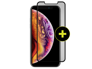 Gadget Guard - Black Ice Plus Cornice Curved Glass Screen Protector for Apple iPhone Xs Max - Clear Gadget Guard - Black Ice Plus Cornice Curved Glass Screen Protector for Apple iPhone Xs Max - Clear