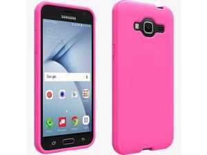 Verizon Matte Silicone Case for Samsung Galaxy J3 V - Pink