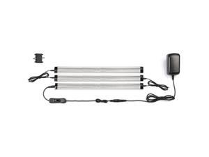 Lorell LLR82020 LED Task Lighting Starter Kit, Silver & Black Lorell LLR82020 LED Task Lighting Starter Kit, Silver & Black