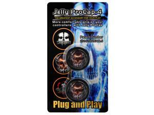 Jelly ProCap for PS4 Dualshock 4 Controller Analog Thumb Stick Grip Skull Head